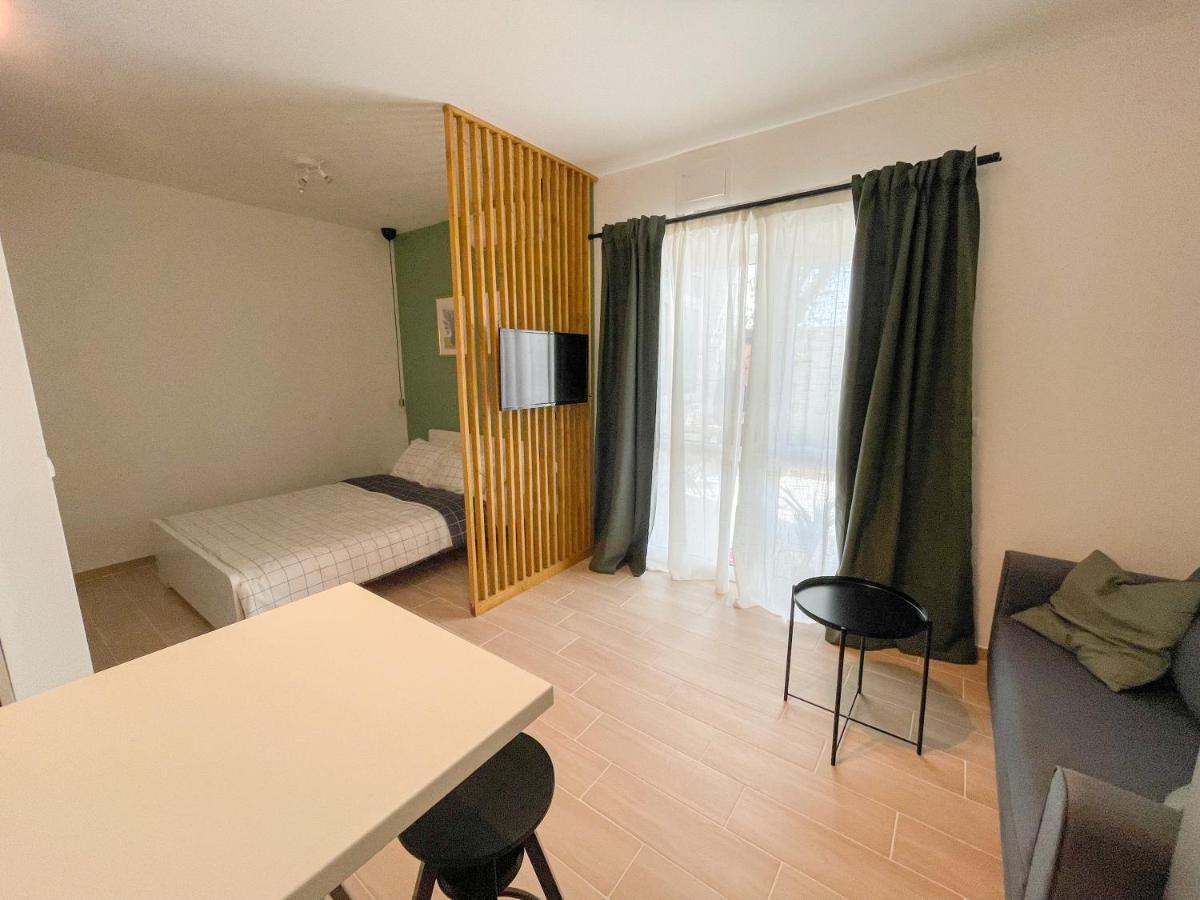 Modern Studio Overlooking Downtown Makarska Extérieur photo