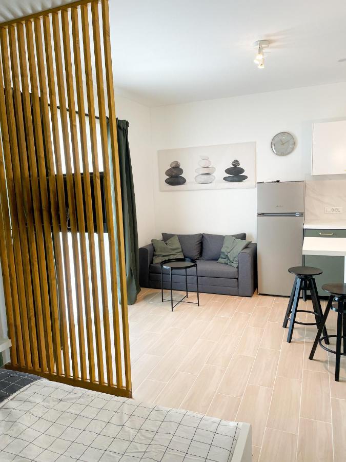 Modern Studio Overlooking Downtown Makarska Extérieur photo